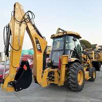 Chargeuse-pelleteuse hydraulique Caterpillar CAT 420F d'occasion, prête à être expédiée, faible nombre d'heures, machine de construction