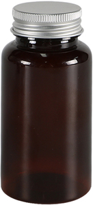 Metal Cap Flip Top Cap <b>Bottle</b> Pharmaceutical Packaging PET Plastic Capsule Container For Health Products With Different Cap - Product Image 6