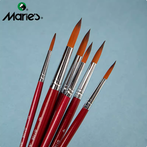 Marie's G1106 Set de pinceaux pour aquarelle Stylo à <span class=keywords><strong>gouache</strong></span> en nylon acrylique pour <span class=keywords><strong>peinture</strong></span> chinoise - Product Image 2