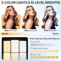 Mini éclairage de remplissage LED pour la photographie et la vidéo Pince de lumières de poche pour la conférence Vlog en direct-Accessoire pour téléphone portable