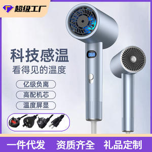 ไดร์เป่าผมมอเตอร์ดีซี 220V ป้องกันความร้อนแบบไอออนิก หัวเป่าเดี่ยว ใช้ในบ้านและร้านเสริมสวย - Product Image 5