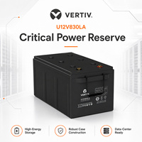 Batterie UPS Vertiv Emerson d'origine Reston, nouvelle, U12V830LA, alimentation de secours pour salle informatique, batterie au plomb-acide 12V250AH
