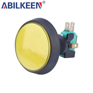 Happ stile 24mm Arcade interruttore a pulsante 12V LED colorato illuminato per Arcade pannello di controllo del gioco con microinterruttore - Product Image 2