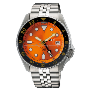 Montres automatiques pour hommes en acier inoxydable, étanches, vente en gros, montres mécaniques, logo personnalisé - Product Image 4