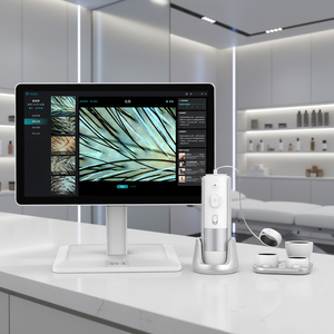 Máquina de Análisis de Cabello con IA de 15.6 Pulgadas y Aumento de 10X-200X para Detección de Cuero Cabelludo y Pérdida de Cabello, USB para Gestión de Spa, Almacenamiento de Datos en la Nube - Product Image 1