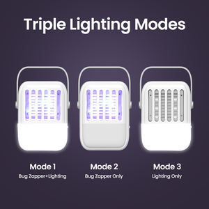 USB portatile ricaricabile da esterno solare Zapper elettrico insetto Killer con mosca portatile a stato solido Zappe - Product Image 3