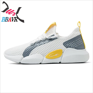 Zapatos Deportivos para Hombre al por Mayor de Shenzhen, Transpirables, de Malla, Casuales, Ligeros, Antideslizantes para Primavera, Verano y Otoño - Product Image 2