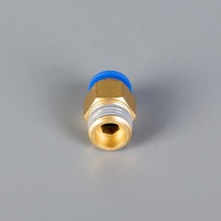 Système pneumatique accouplement de tubes mâle, connexion rapide, 1 pièce, prix d'usine