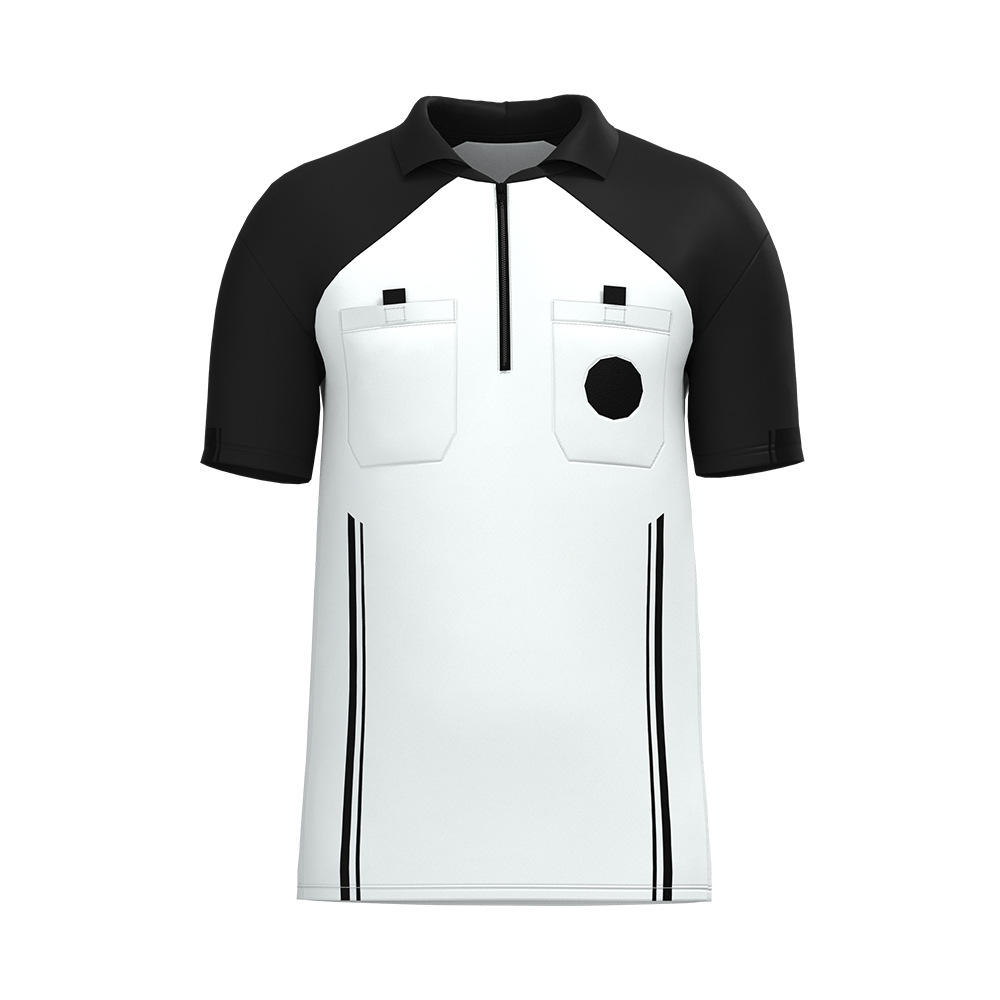Arbitro uniforme manica corta bianco