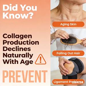 Gomitas de Colágeno Marino OEM, Promueve el Crecimiento del Cabello, Deja la <span class=keywords><strong>Piel</strong></span> y las Uñas Más Saludables, Repone la Energía, Suplemento - Product Image 5