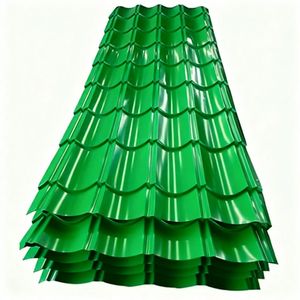 Lámina de Acero <span class=keywords><strong>Corrugado</strong></span> con Recubrimiento de Color Gi, Lámina Metálica Corrugada Calibre 24 Dx52d, Acero Galvalume Prepintado - Product Image 5