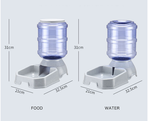 Ciotola per Cani da 3,8L, Distributore Automatico d'Acqua, Ciotola per Alimentazione Automatica, Abbeveratoio per Animali Domestici - Product Image 1