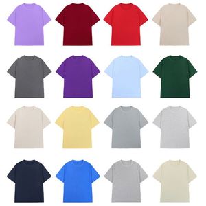 เสื้อยืดคอตตอนถักเนื้อแน่น 100% ขายส่ง แบบยูนิเซ็กซ์ สั่งทำได้ น้ำหนัก 270gsm ทรงโอเวอร์ไซส์ สำหรับผู้ชาย ปี 2024 - Product Image 4
