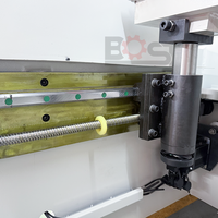 Presse plieuse électro-hydraulique CNC de petite taille haute précision BOST, 2+1 axes, machine automatique de pliage de tôles