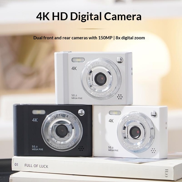 HD Digital Camera Campus MINI Small Student Entry-level SD Camera Portable Travel CCD 2"-3" Screen Displacement