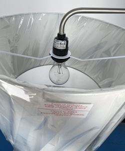 Contemporanea day Inn Dawn by Wyndham Hotel camera King/Queen Room e divano lampada da pavimento con paralume in tessuto E26 - Product Image 5