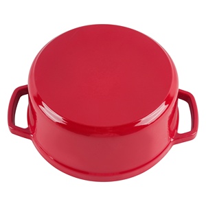 <span class=keywords><strong>Casserole</strong></span> compatible avec plusieurs poêles pour four hollandais en fonte émaillée en métal de <span class=keywords><strong>5L</strong></span> pour soupe - Product Image 6