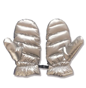 <span class=keywords><strong>Gants</strong></span> d'hiver rembourrés pour l'extérieur, 700 Fill Power, duvet de canard, tissu nylon, compatibles écran tactile, sans chaleur, pour le camping - Product Image 6