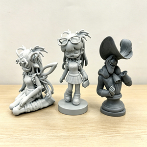 Service d'impression 3D personnalisé, modèles de personnages en résine, statues, figurines, usinage laser, prototypage rapide SLA, WHALE-STONE Kings - Product Image 4