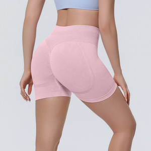 Shorts de yoga taille haute pour <span class=keywords><strong>femme</strong></span>, doux et respirants, idéaux pour l'été, shorts cyclistes moulants, tenue de sport, shorts de fitness pour <span class=keywords><strong>femme</strong></span> - Product Image 4