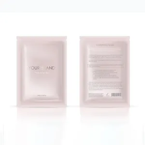 Waterproof Biodegradable Cosmetic Cream Sample Sachet Packet Side Seal Skincare Small Packaging Pouch Custom Printed