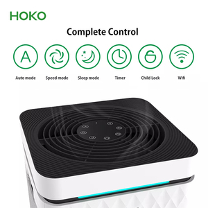 Purificateur d'air électrique portable intelligent <span class=keywords><strong>HOKO</strong></span> H13 avec filtres HEPA et à charbon actif pour hôtels, série Smart Home - Product Image 5