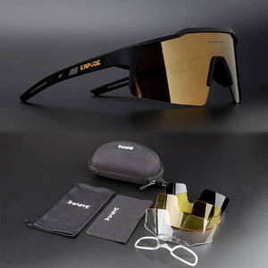 Gafas de Sol Deportivas Polarizadas para Ciclismo con <span class=keywords><strong>3</strong></span> Lentes Intercambiables, Gafas de Ciclismo para Hombre y Mujer, Gafas Deportivas MTB - Product Image 1