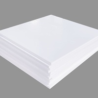 Plaque personnalisée en feuille moulée en PTFE pur 100% avec surface lisse