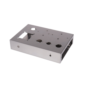 Châssis en acier inoxydable pour amplificateur à tubes 6P3P <span class=keywords><strong>DIY</strong></span> 6V6 avec panneau latéral en bois - Product Image 3