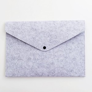 Wholesale <strong>Felt</strong> <strong>A4</strong> Classic Envelope Business <strong>File</strong> Bag with Snap Fastener <strong>File</strong> Folder Cover <strong>Supplier</strong> with Handle - Product Image 3
