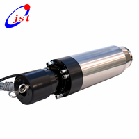 Moteur de broche à refroidissement par eau 5,5 kW à changement d'outil automatique avec BT30 3 Nm pour machines de gravure et de fraisage JGL125-30-24Z/5.5
