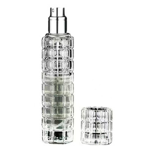Luxury 30ml Glass Perfume Bottles Aluminum Collar UV Printing New Design Empty Fragrance <b>Spray</b> Pump Crimp Pump <b>Sealing</b> ABS Body - Product Image 3