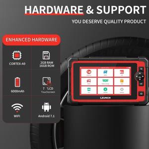 Herramienta de diagnóstico para autos LAUNCH CRP919E con escáner OBD2 y pantalla táctil de 7 pulgadas para vehículos de 12V - Product Image 3