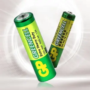 GP-batería AAA verde, 45 minutos de capacidad Nominal, n. ° 7, carbono, Zinc, 1,5 V