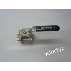 Vanne à boisseau sphérique Swagelok en acier inoxydable, série 60, 3 pièces, FNPT, SS-63TF8-T, d'occasion - Product Image 3