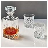 Set di 2 Decanter Marquis for Markham Square in Cristallo, Stile Double Old Fashioned, per Bar (Confezione 1) 30 Once Liquide - Product Image 3