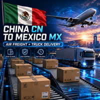 Transitaire Mexique 1688 Agent de fret maritime DDP Expédition porte-à-porte pour marchandises générales