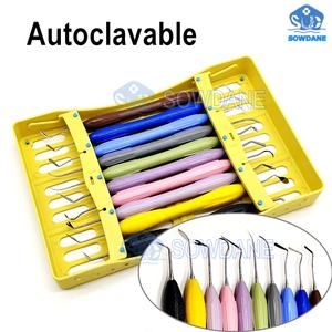 Set di riempimento per spatola in resina composita dentale set di riempimento in resina Set di strumenti per il restauro di strumenti per il riempimento di spatole - Product Image 2