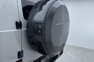 Pour mercedes-benz <span class=keywords><strong>G50</strong></span> G63 W463 W464 Bodykit avant sec en Fiber de carbone pneu de secours couverture plaque queue aile Spoiler Modification avant - Product Image 2