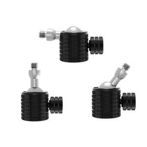 Mini rotule en alliage d'aluminium de 1/4 pouces pour trépied, support pour téléphone portable, appareil photo, projecteur, accessoire flexible - Product Image 1