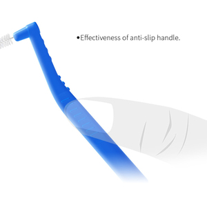 Nueva llegada en forma de L <span class=keywords><strong>cepillo</strong></span> <span class=keywords><strong>Interdental</strong></span> para adultos Dental Oral Tepe cepillos Interdentales <span class=keywords><strong>Rosa</strong></span> original - Product Image 2