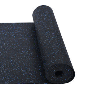 Revêtement de sol imperméable pour aire de jeux, rouleau de caoutchouc noir pour extérieur, tapis de sol en caoutchouc pour salle de sport au mètre carré - Product Image 5
