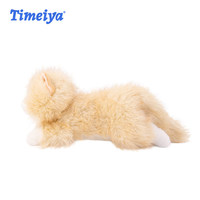 Peluche chaton dégradé doré Timeiya, super douce, 31cm-50cm, cadeau d'anniversaire universel pour femmes