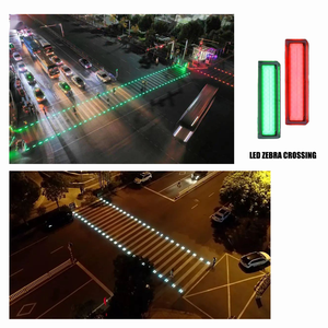 Semáforo LED inteligente/inteligente Azulejo <span class=keywords><strong>de</strong></span> piso <span class=keywords><strong>de</strong></span> montaje empotrado lineal <span class=keywords><strong>de</strong></span> cruce <span class=keywords><strong>de</strong></span> cebra <span class=keywords><strong>de</strong></span> tres colores con señal <span class=keywords><strong>de</strong></span> advertencia a nivel del <span class=keywords><strong>suelo</strong></span> - Product Image 4