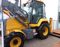 Diskon besar-besaran merek Tiongkok 2.5 Ton Mini Backhoe Loader mesin Xc8-s2570 ekskavator kecil dengan 1m3 Bucket tersedia untuk dijual