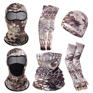 Cycling Sun Protection Face Mask Scarf Ice Silk Sleeves Anti-Uv Outdoor Sports Gear Unisex Adult Size - Product Image 3