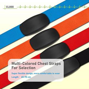 Moniteur de fréquence cardiaque sans fil avec sangle pectorale, BLE ANT+ 5.3KHz, étanche IP67, pour la salle de <span class=keywords><strong>sport</strong></span>, le fitness et les sports - Product Image 5