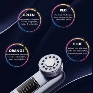 NEW 7 in 1 Microcurrent Facial Device Home Use Anti-Aging Device Skin Tightening Face <b>Machine</b> Facial <b>Massager</b> Light Therapy - Product Image 3
