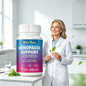 Cápsulas J36 a Base de Plantas para el Alivio de la Menopausia, Apoyo Herbal para el Equilibrio Hormonal, Seguro para Mujeres No Embarazadas - Product Image 3