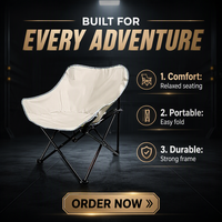 Chaise lune pliante portable en métal de haute qualité pour pique-nique, pêche, croquis d'étudiant, camping en plein air, parc - Vente en gros